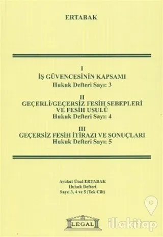 Hukuk Defteri Sayı: 3-4-5 (Tek Cilt)