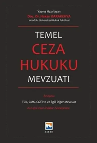Temel Ceza Hukuku Mevzuatı