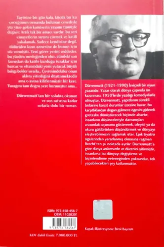Yemin Friedrich Dürrenmatt Kültür