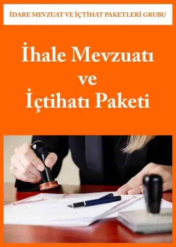 İhale Mevzuatı ve İçtihatı Paketi