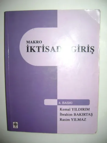 MAKRO İKTİSADA GİRİŞ