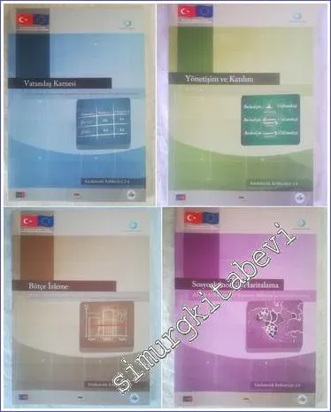 Stratejik Yerel Yönetişim Katılımcılık Rehberleri 1-4 : Yönetişim ve Katılım / Vatandaş Karnesi / Sosyoekonomik Haritalama / Bütçe İzleme (4 KİTAP) -        2014