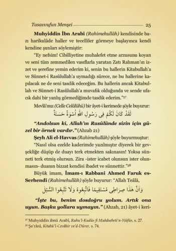 Tasavvufun Menşei ve İmamı Azam Ebu Hanife