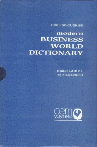 Çağdaş İş Dünyası Sözlüğü (3 Cilt) - Modern Busınes World Dıctıonary