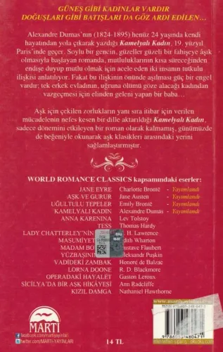 Kamelyalı Kadın Ben Onundum, O İse Herkesin... Alexandre Dumas Martı Y