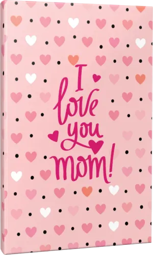 4'lü Defter 64 Sayfa Çizgisiz - Little Prince-I Love You Mom-Hummingbird-Lion