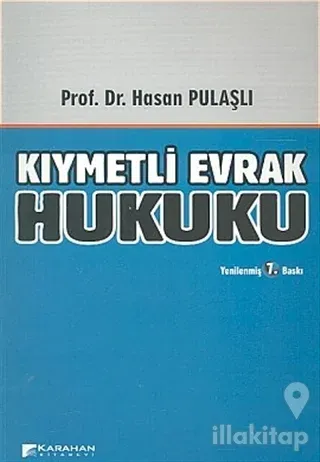 Kıymetli Evrak Hukuku