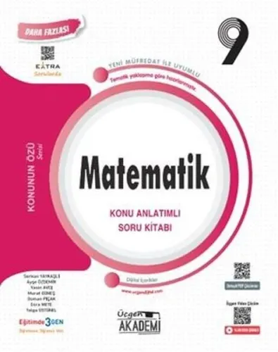 Üçgen Akademi Lİse 9. Sınıf Matematik Konu Anlatımlı Soru Kitabı