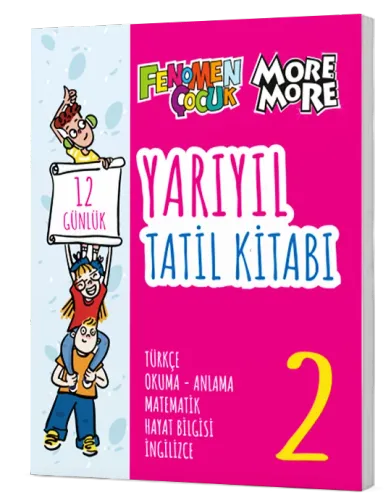 Fenomen Çocuk Yayınları 2. Sınıf Yarıyıl Tatil Kitabı