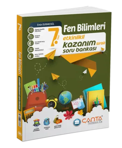 Çanta - 8.Sınıf Etkinlikli Kazanım Fen Bilimleri Soru Bankası