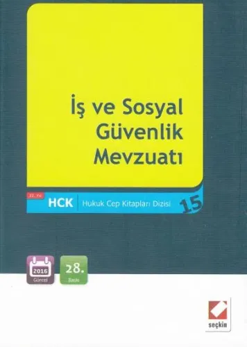 İş ve Sosyal Güvenlik Mevzuatı