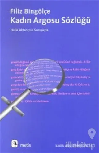 Kadın Argosu Sözlüğü