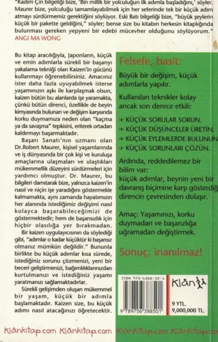 Kaizen Yolu Robert Maurer Klan %45 indirimli