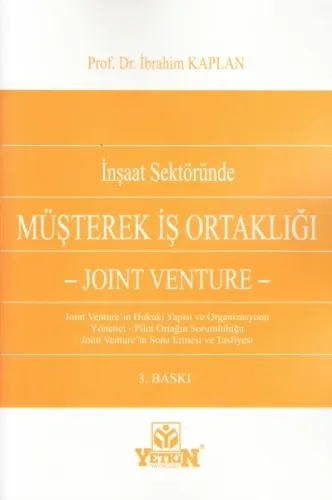 Müşterek İş Ortaklığı ( Joınt Venture )