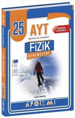 Apotemi Yayınları AYT Fizik 25'li Deneme