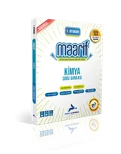 PARAF 1.OTURUM MAARİF KİMYA SORU BANKASI