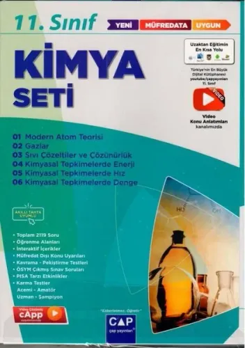 11.Sınıf Set Anadolu Kimya - 2022