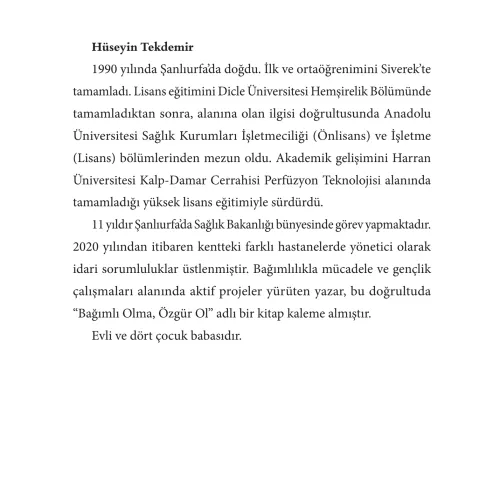 Kardan Aydınlık Girdaptan Şafağa Bir Diriliş Öyküsü