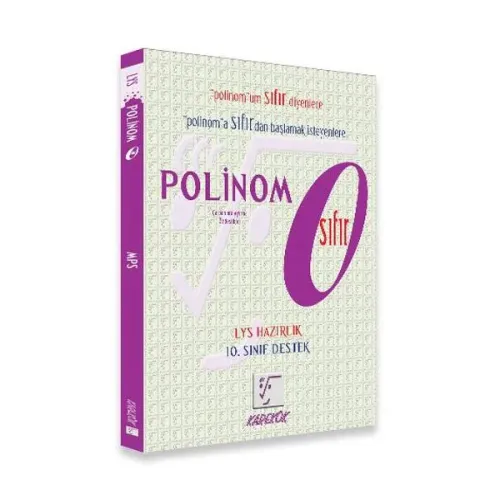 Karekök TYT -AYT Hazırlık Polinom Sıfır (Yeni)