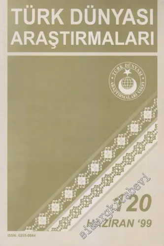 Türk Dünyası Araştırmaları Dergisi - Sayı: 120      Haziran 1999