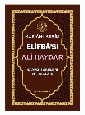 Kuran-ı Kerim Elifbası Ali Haydar