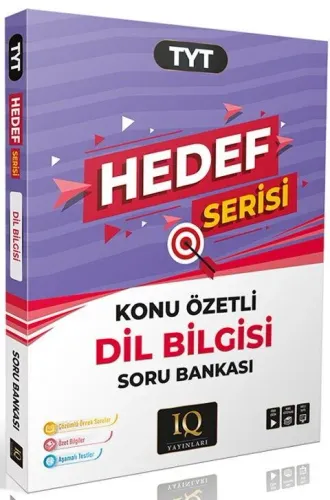 IQ Yayınları TYT Dil Bilgisi Hedef Konu Özetli Soru Bankası
