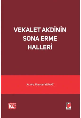 Vekalet Akdinin Sona Erme Halleri