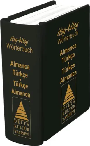 Delta Kültür Yayınları İtsy - Bitsy Wörterbuch Almanca Türkçe - Türkçe Almanca Mini Sözlük Delta Kültür