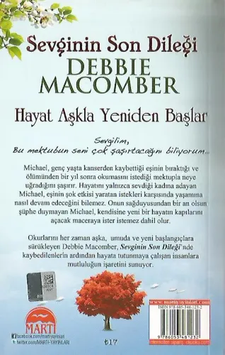 Sevginin Son Dileği Debbie Macomber Martı Yayınevi %44 indirimli