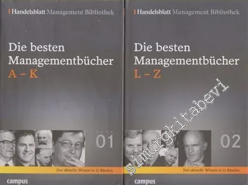 Handelsblatt Management Bibliothek -2 BAND:  Die besten Managementbücher, A-K / L-Z -        2005