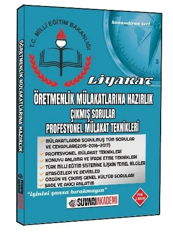 Süvari Akademi Liyakat Öğretmenlik Mülakatlarına Hazırlık Kitabı 2017