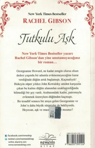 Tutkulu Aşk Rachel Gibson Nemesis Kitap %50 indirimli