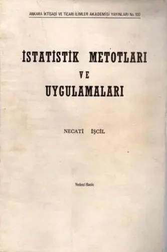 İstatistik Metotları ve Uygulamaları