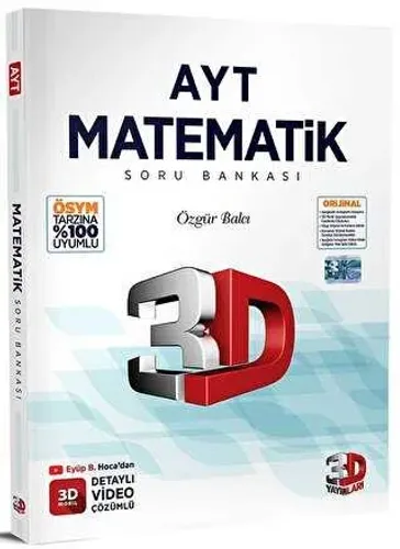 Çözüm Ayt Matematik 3D Soru Bankası