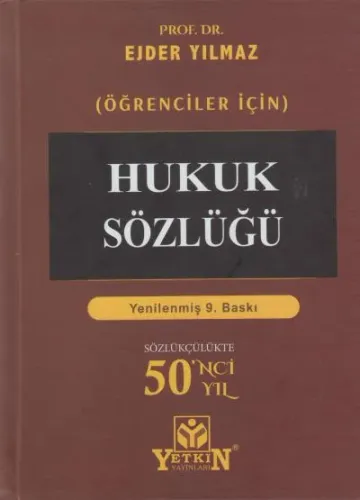 Hukuk Sözlüğü