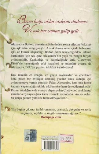 İmkansız Aşk Brenda Joyce Pegasus Yayıncılık %48 indirimli