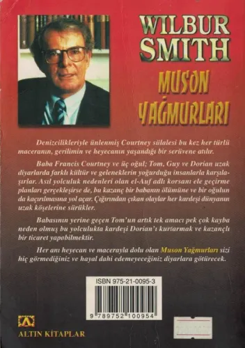 Muson Yağmurları Wilbur Smith Altın Kitaplar %40 indirimli