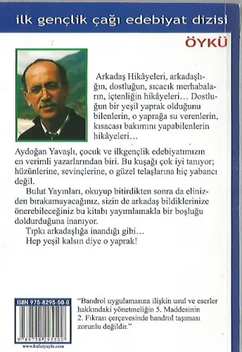 Arkadaş Hikayeleri Aydoğan Yavaşlı Bulut Yayınevi %54 indirimli