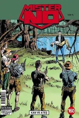 Mister No - Kan ve Ateş Sayı 160