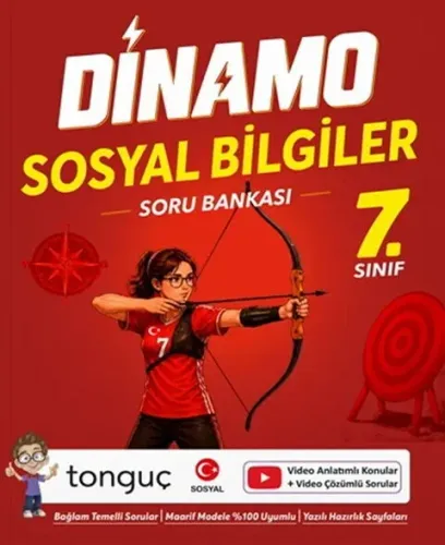 Tonguç Akademi 7. Sınıf Dinamo Sosyal Bilgiler Soru Bankası