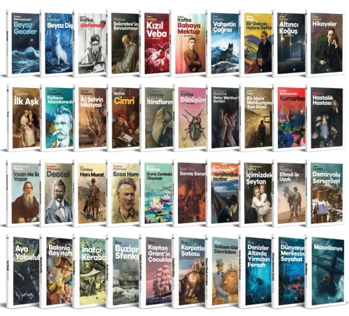 Büyük Dünya Klasikleri Seti - 40 Kitap - Halkkitabevi