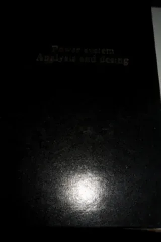Power System Analysis And Desing