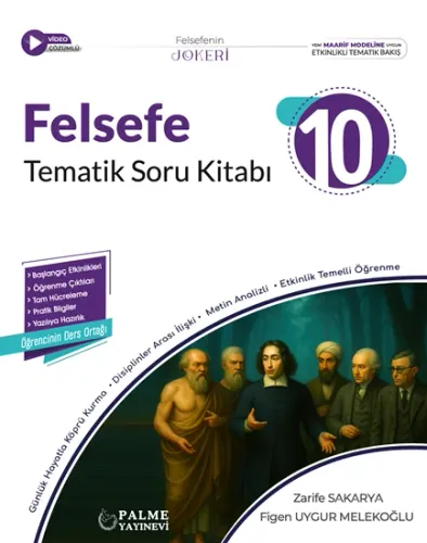 10.SINIF JOKER FELSEFE SORU KİTABI TEMATİK