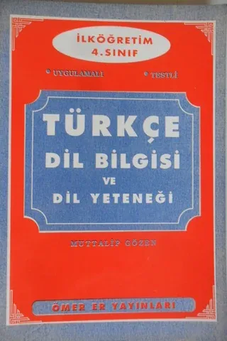 İlköğretim 4. Sınıf Türkçe Dil Bilgisi