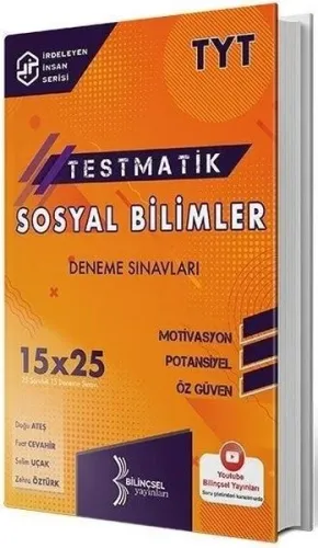 2021 TYT Sosyal Bilimler Testmatik Deneme Sınavları Bilinçsel Yayınları