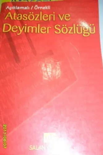Atasözleri Ve Deyimler Sözlüğü