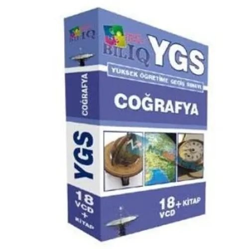 Bil IQ YGS Coğrafya Seti (19 VCD+Kitap)