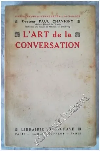L'Art de la Conversation -        1938