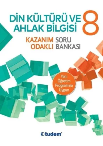 Tudem Yayınları 8. Sınıf LGS Din Kültürü ve Ahlak Bilgisi Kazanım Odaklı Soru Bankası Tudem