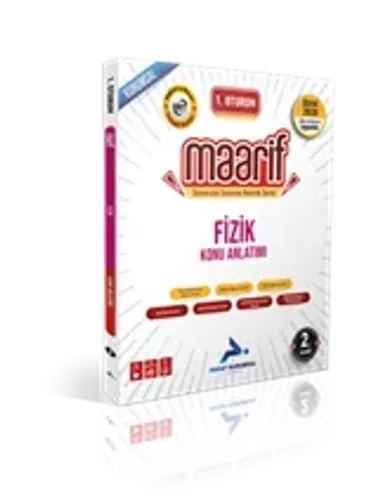 PARAF 1.OTURUM MAARİF FİZİK KONU ANLATIM 2.KİTAP
